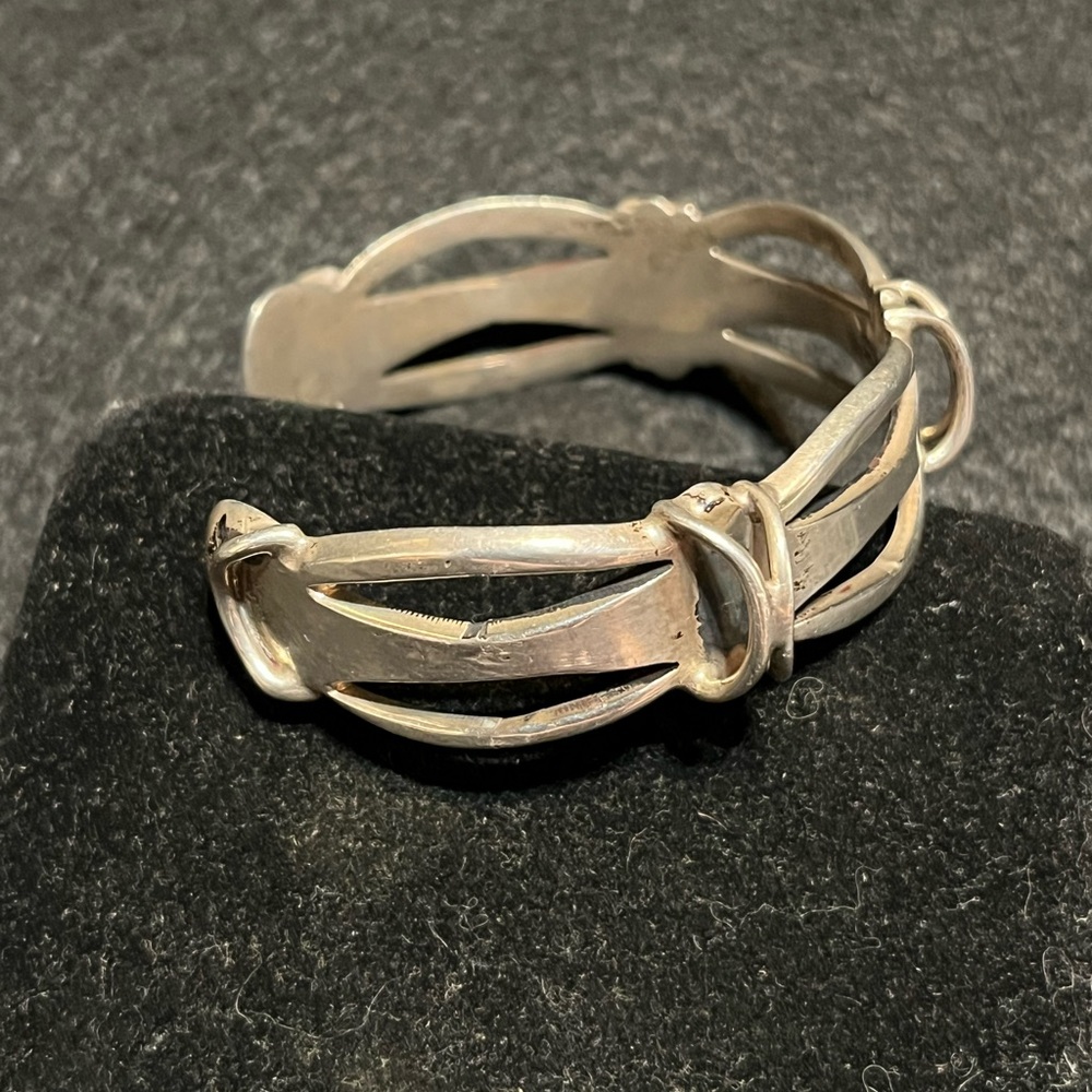 Taxco Silver Link Bracelet - Picture 6 of 8